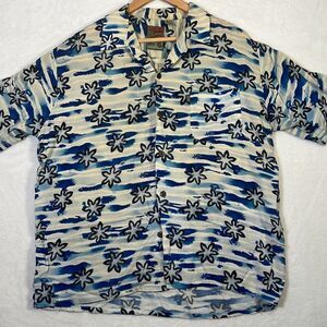 Pineapple connection Vintage Hawaiian short sleeve Button up Shirt - Mens Medium